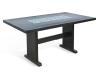 GEOVANNI 36/60 TILE INSET TRESTLE TABLE