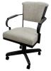 MIAMI SWIVEL TILT CASTER CHAIR NEW COFFEE FINISH